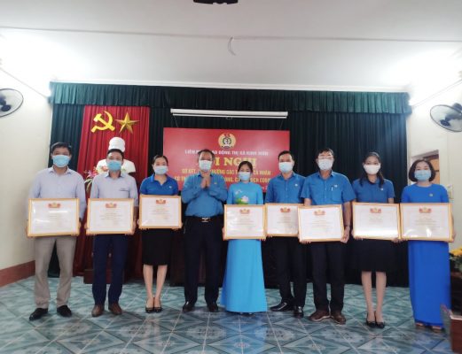 Công ty cổ phần công nghệ môi trường xanh MHB nhận bằng khen về phòng chống Covid – 19