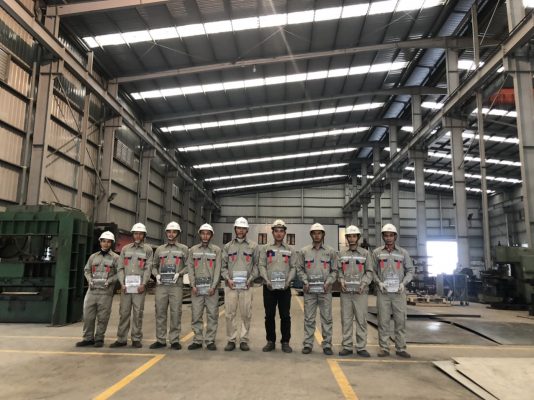 Lễ tốt nghiệp khóa đào tạo thợ hàn 3G